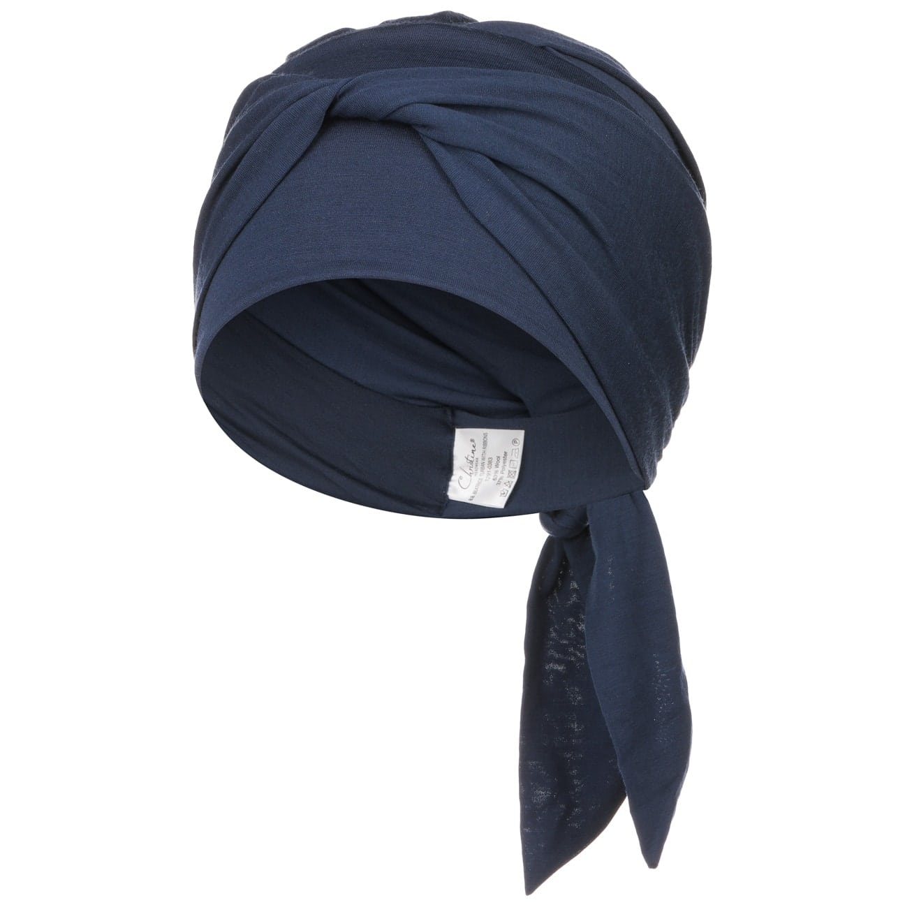 Beatrice 375 Grad Tulband By Christine Headwear Donkerblauw One Size christine headwear kopen in de aanbieding Beatrice 375 Grad Tulband By Christine Headwear Donkerblauw One Size christine headwear kopen in de aanbieding
