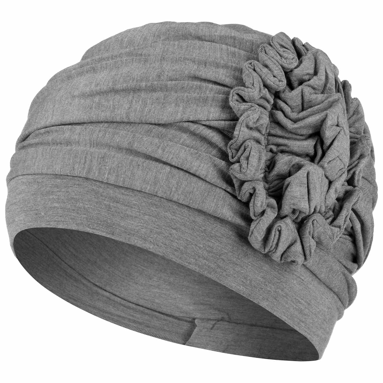 Lotus Uni Bamboo Tulband By Christine Headwear Grijs One Size christine headwear kopen in de aanbieding