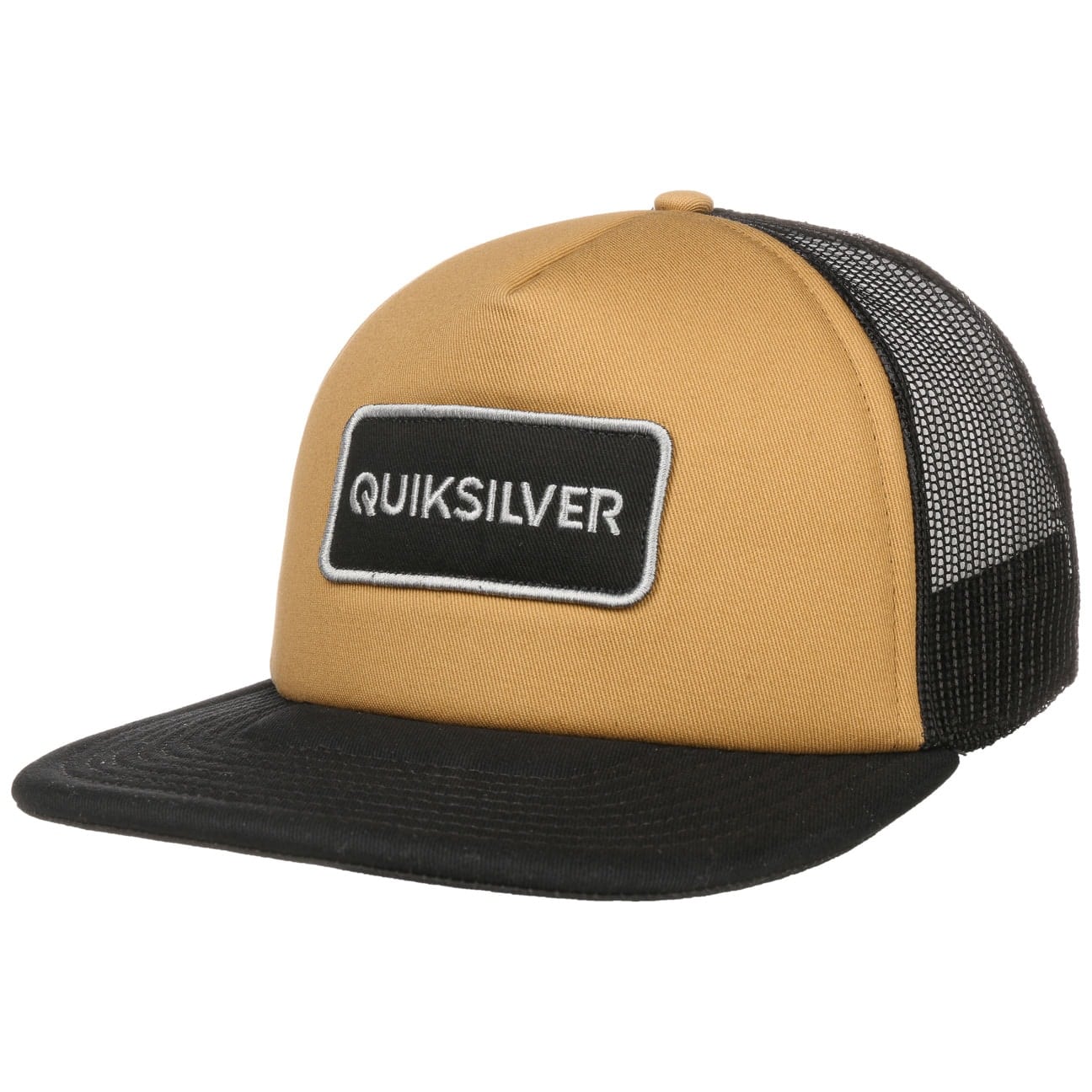 Startles Trucker Pet By Quiksilver Lichtbruin One Size quiksilver kopen in de aanbieding
