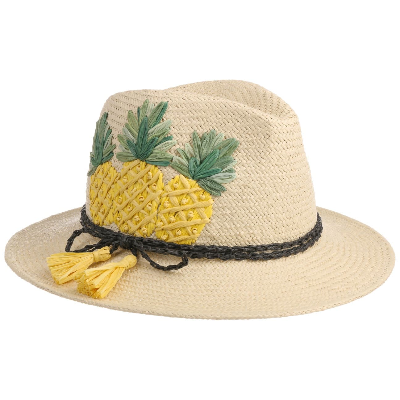 Three Pineapples Strohoed By Seeberger Naturel One Size seeberger kopen in de aanbieding Three Pineapples Strohoed By Seeberger Naturel One Size seeberger kopen in de aanbieding