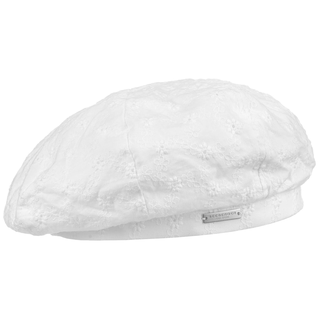 Carlita Cotton Dames Alpinopet By Seeberger Wit One Size seeberger kopen in de aanbieding