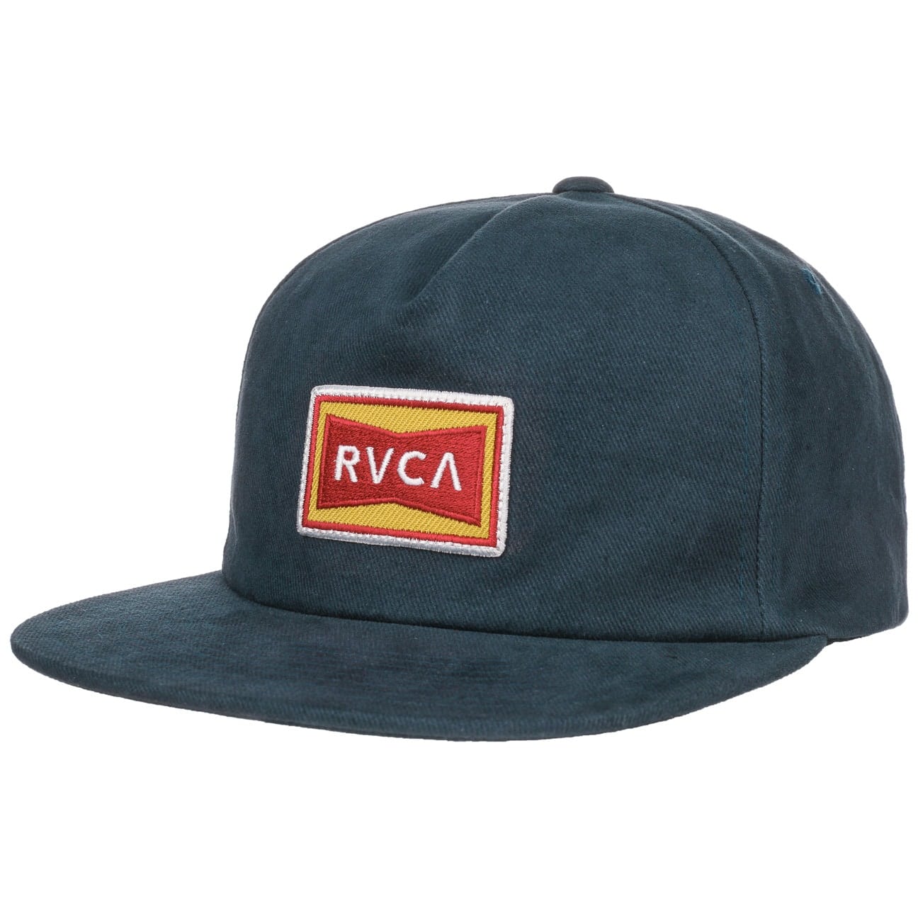 Cotton Snapback Pet By Rvca Donkerblauw One Size rvca kopen in de aanbieding