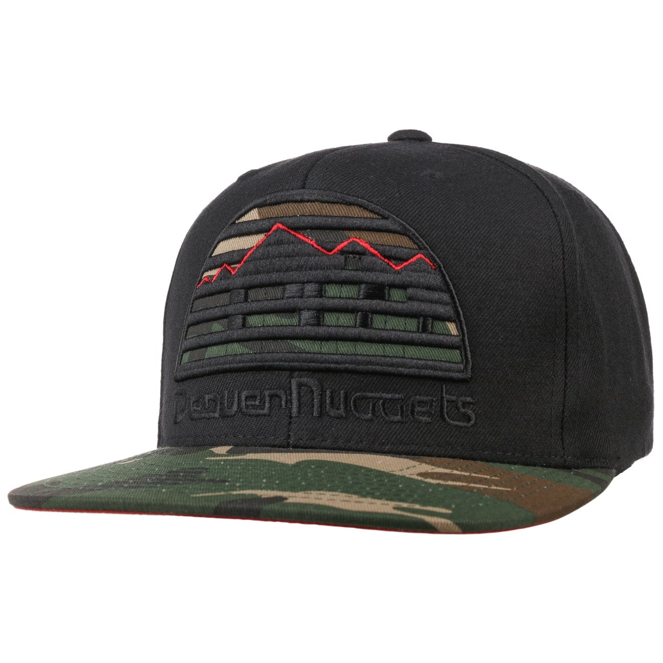 Camo Brim Nuggets Pet By Mitchell Ness Zwart One Size mitchell ness kopen in de aanbieding Camo Brim Nuggets Pet By Mitchell Ness Zwart One Size mitchell ness kopen in de aanbieding