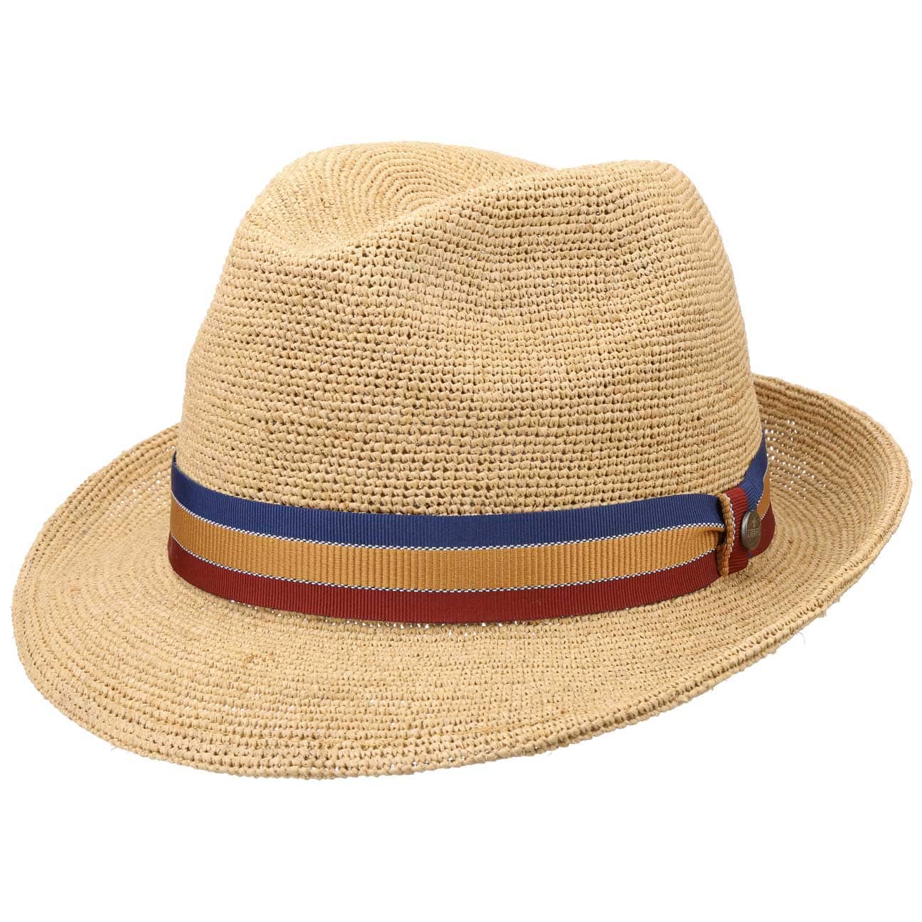 Tricolour Band Crochet Trilby Hoed By Lierys Naturel M 56 57 Cm lierys kopen in de aanbieding Tricolour Band Crochet Trilby Hoed By Lierys Naturel M 56 57 Cm lierys kopen in de aanbieding