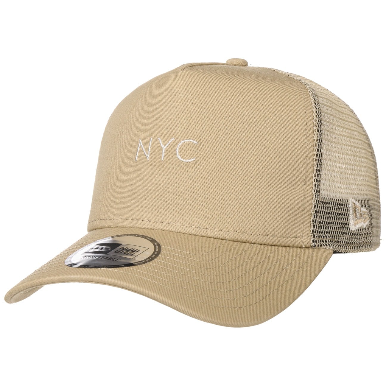 Nyc Seasonal Trucker Pet By New Era Camel One Size new era kopen in de aanbieding Nyc Seasonal Trucker Pet By New Era Camel One Size new era kopen in de aanbieding