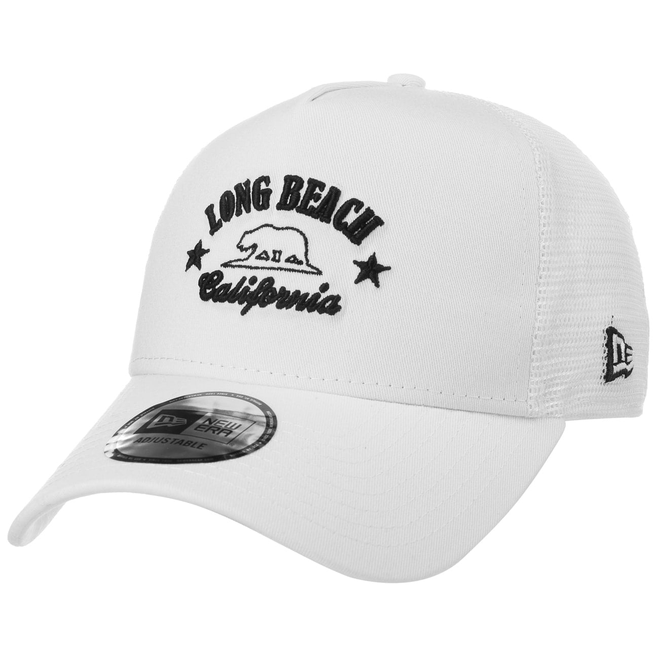 Long Beach Trucker Pet By New Era Wit One Size new era kopen in de aanbieding