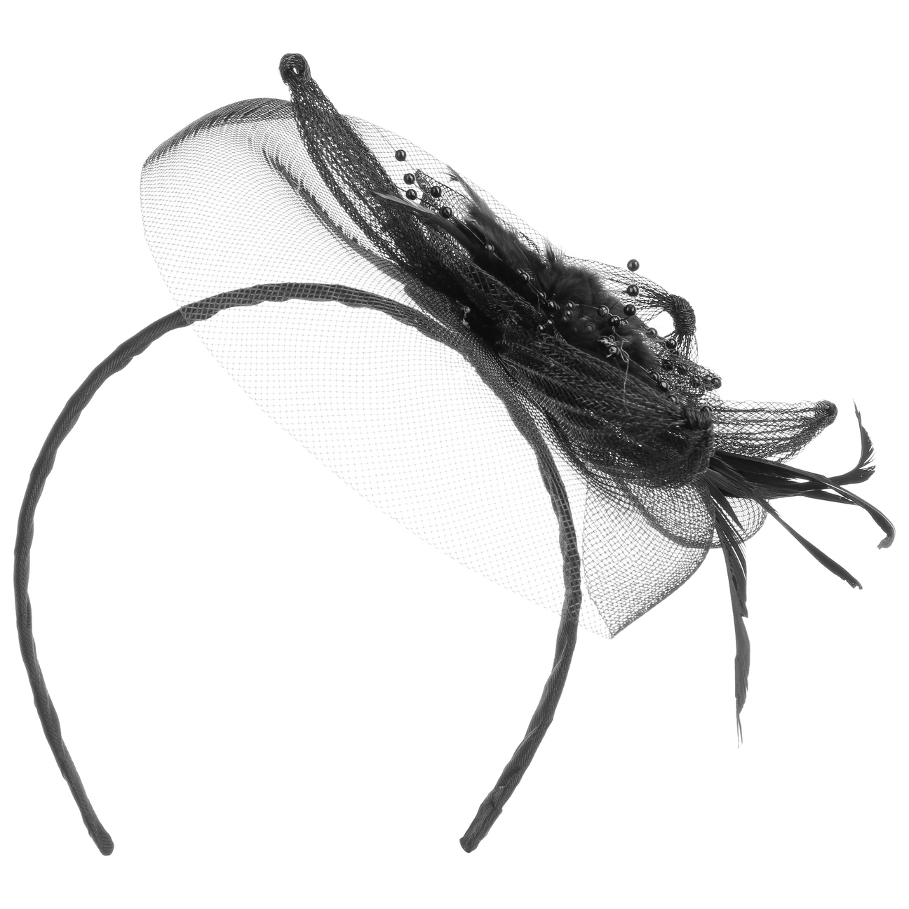 Isaleja Fascinator By Mcburn Zwart One Size mcburn kopen in de aanbieding Isaleja Fascinator By Mcburn Zwart One Size mcburn kopen in de aanbieding