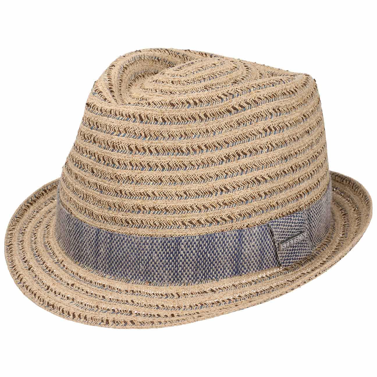 Lopez Toyo Trilby Strohoed By Stetson Beige M 56 57 Cm stetson kopen in de aanbieding
