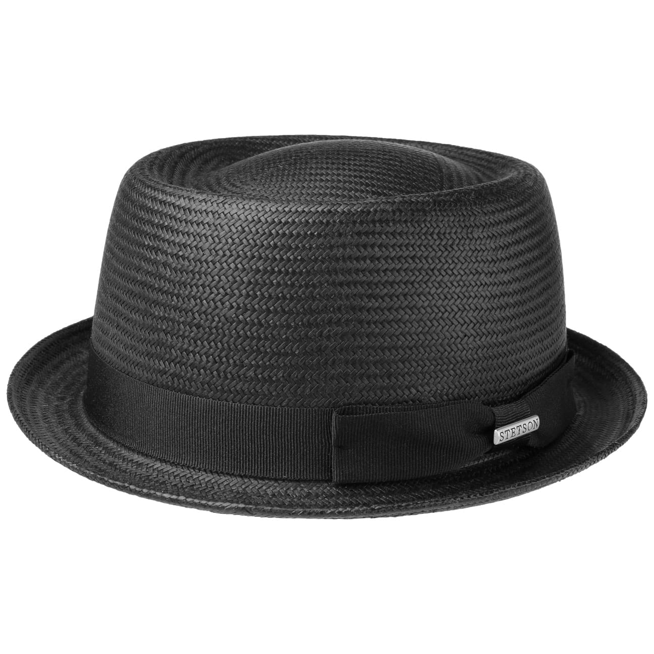Classic Toyo Pork Pie Strohoed By Stetson Zwart M 56 57 Cm stetson kopen in de aanbieding Classic Toyo Pork Pie Strohoed By Stetson Zwart M 56 57 Cm stetson kopen in de aanbieding