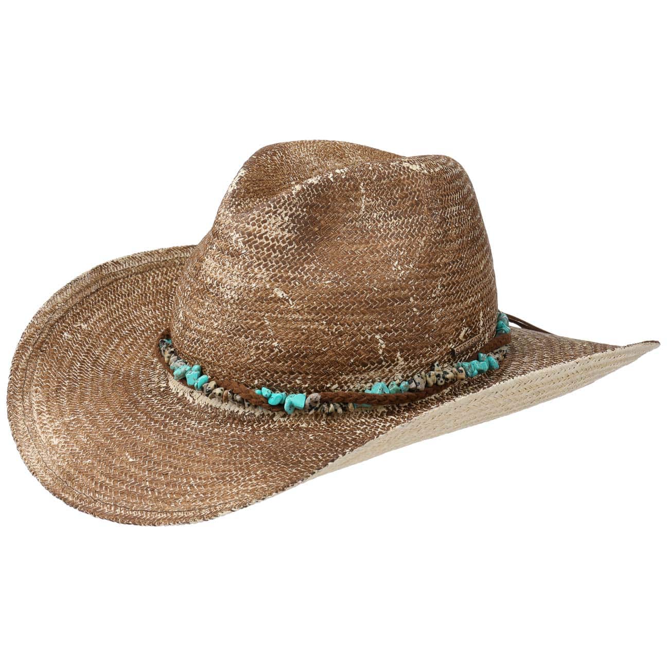 Lillian Western Strohoed By Stetson Lichtbruin M 56 57 Cm stetson kopen in de aanbieding