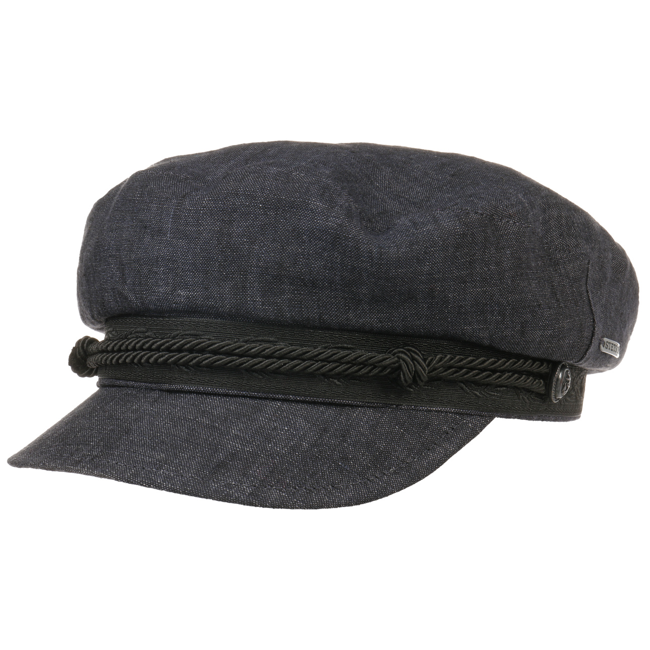 Linnen Schipperspet Riders By Stetson Donkerblauw Xl 60 61 Cm stetson kopen in de aanbieding