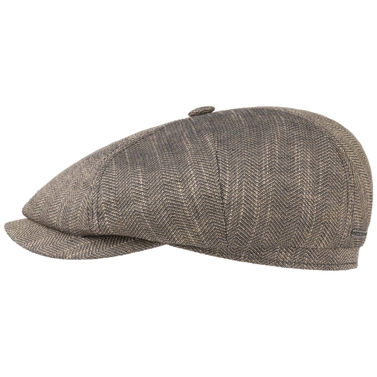 Harwinton Linen Cotton Pet By Stetson Donkerbeige Gemeleerd 62 stetson kopen in de aanbieding