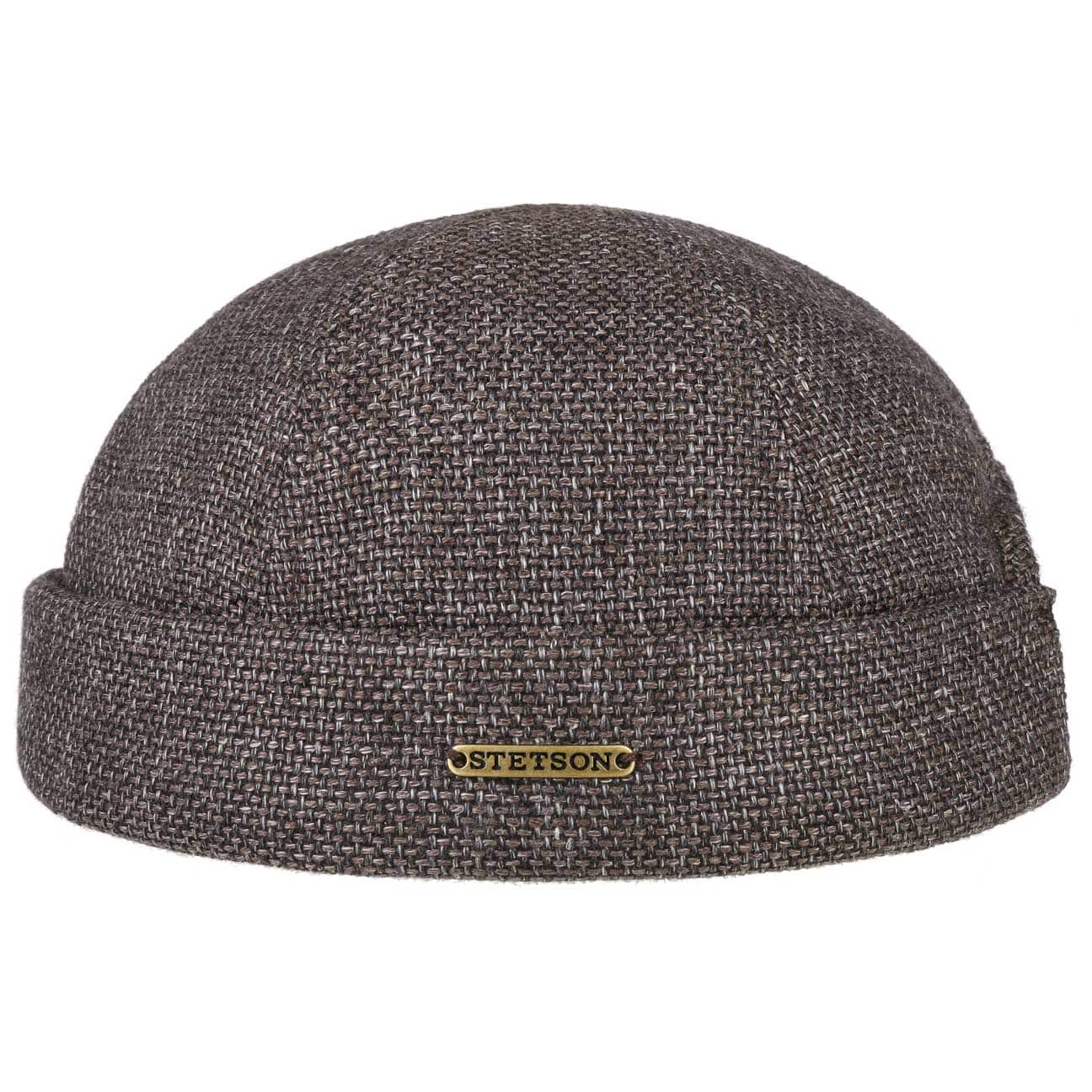 Vangordon Linnen Mix Dockermuts By Stetson Bruin Gemeleerd M 56 57 Cm stetson kopen in de aanbieding