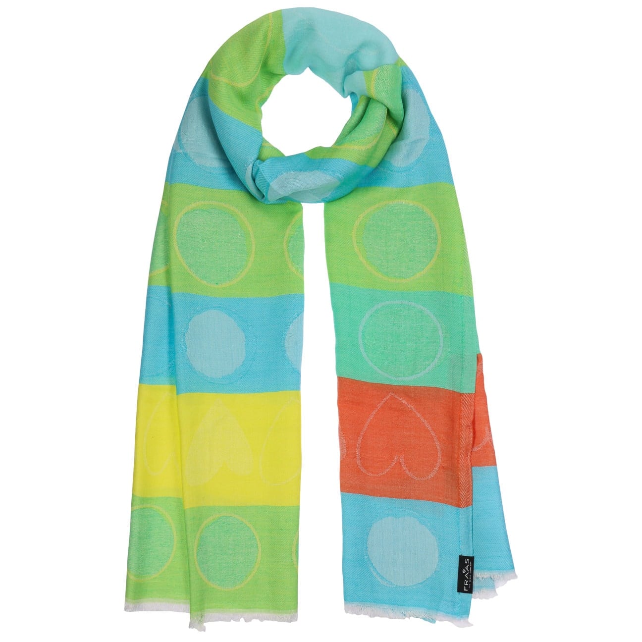 Summer Colours Sjaal By Fraas Bont fraas kopen in de aanbieding