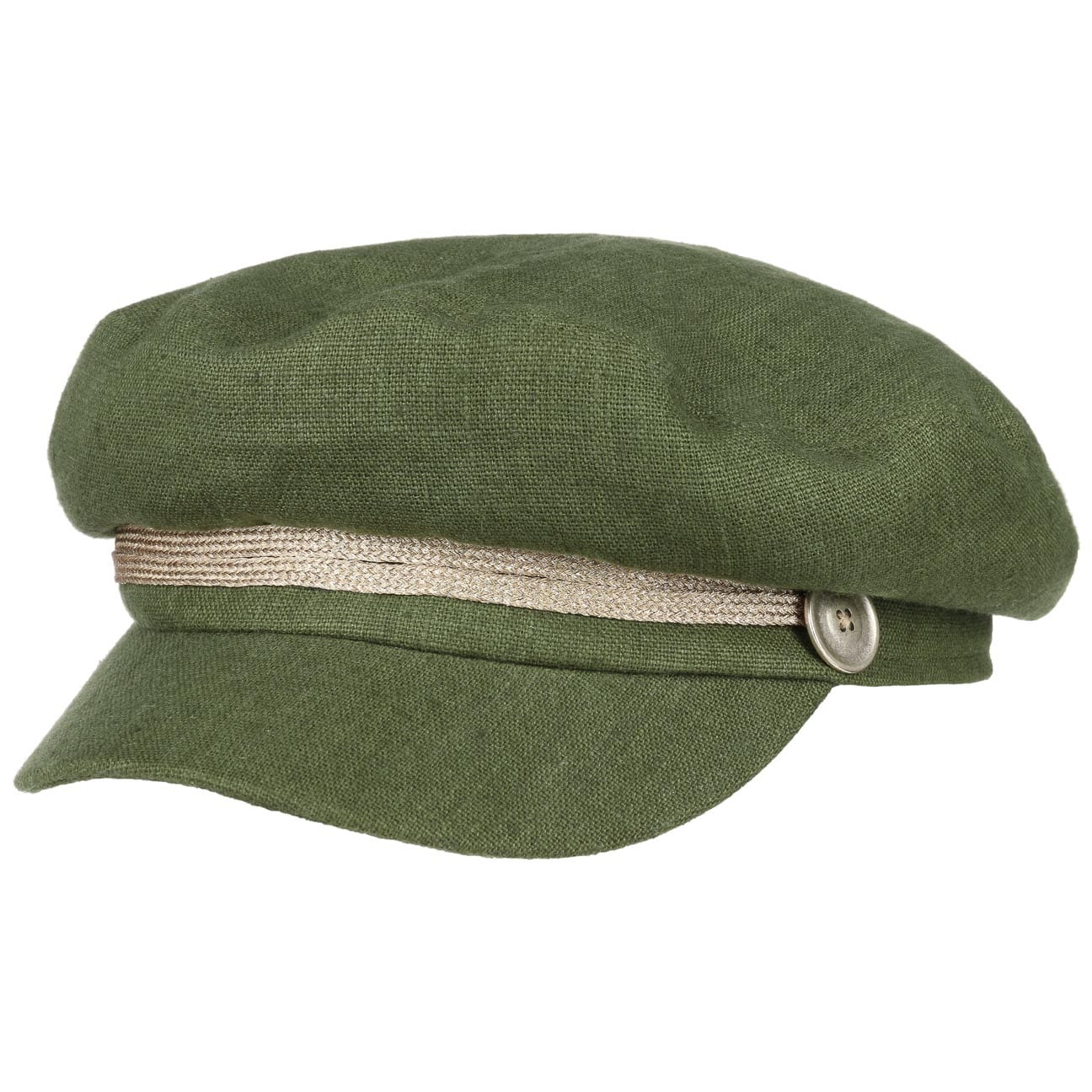 Kendy Glitter Schipperspet By Mayser Khaki One Size mayser kopen in de aanbieding