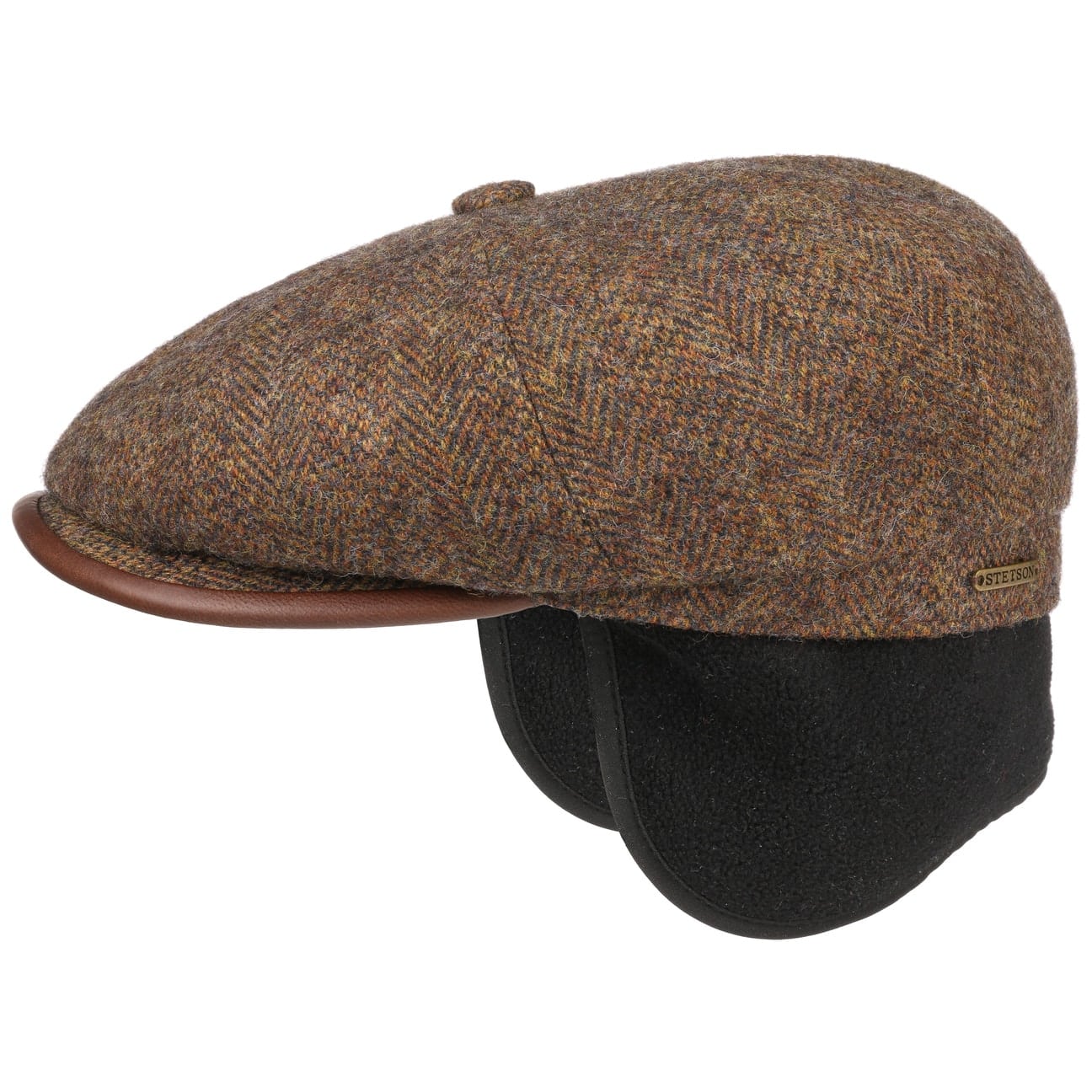 Hatteras Wool Pet Met Oorbescherming By Stetson Bruin Gemeleerd 55 stetson kopen in de aanbieding Hatteras Wool Pet Met Oorbescherming By Stetson Bruin Gemeleerd 55 stetson kopen in de aanbieding