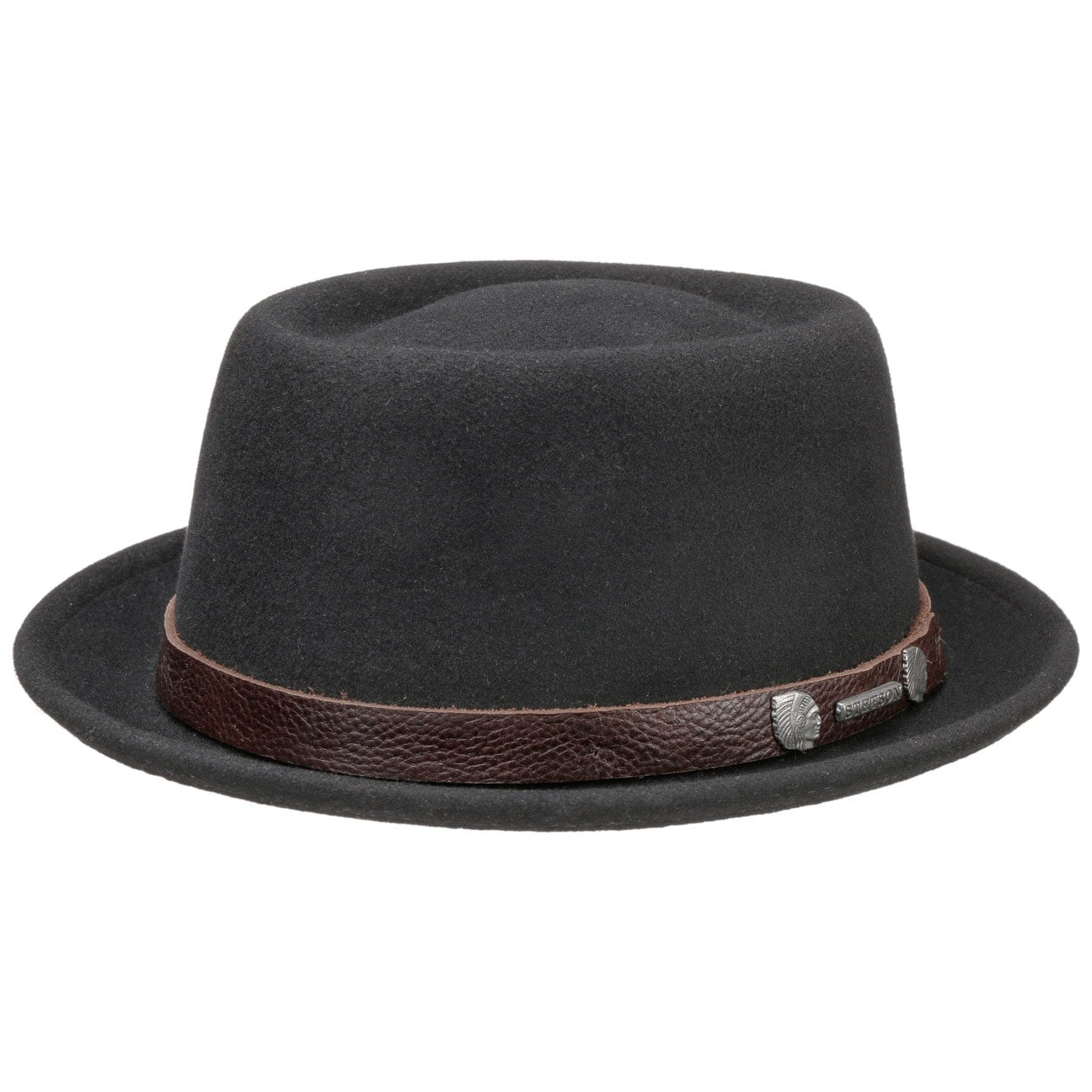 Tisco Pork Pie Vitafelt Hoed By Stetson Zwart L 58 59 Cm stetson kopen in de aanbieding
