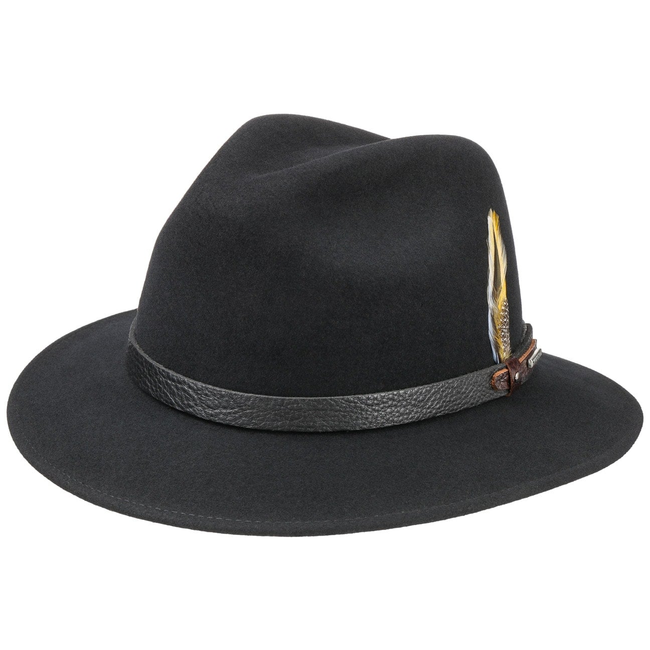 Trifton Vitafelt Hoed By Stetson Zwart Xl 60 61 Cm stetson kopen in de aanbieding
