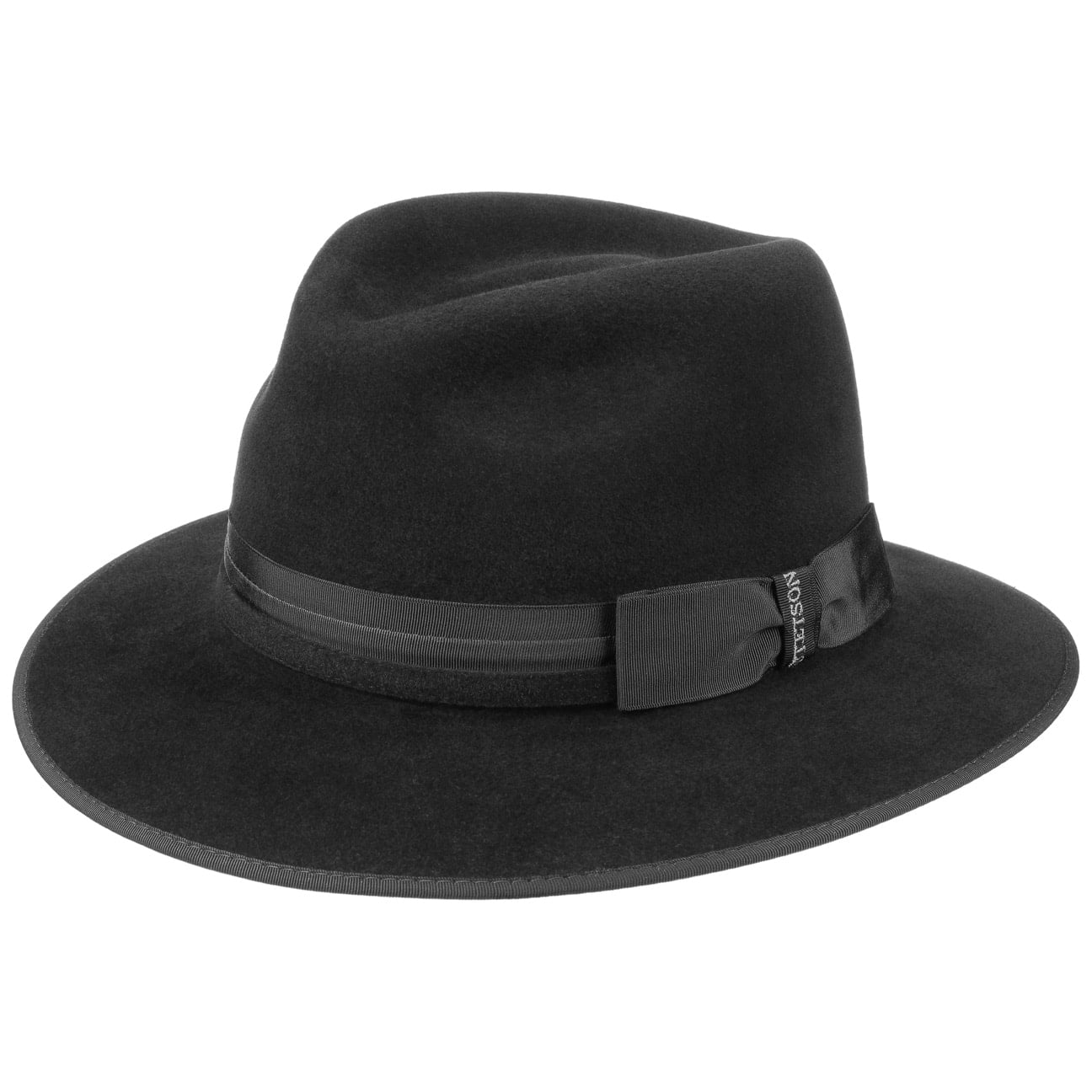 Stuart Traveller Haarvilthoed By Stetson Zwart 59 stetson kopen in de aanbieding