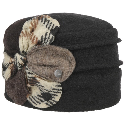 Montea Toque Wollen Muts met Bloem by Lierys