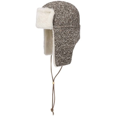 Tweed Lambswool Pilotenmuts by Lierys