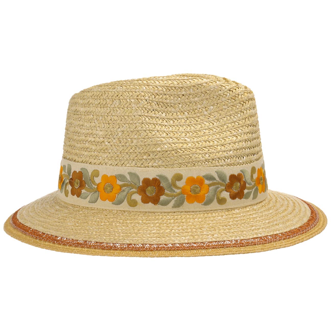 Flower Trim Traveller Strohoed By Lierys Naturel One Size lierys kopen in de aanbieding Flower Trim Traveller Strohoed By Lierys Naturel One Size lierys kopen in de aanbieding