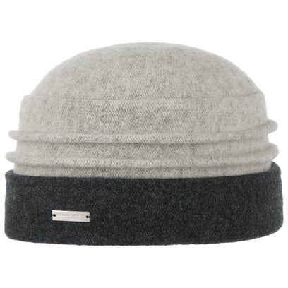 Twotone Woolmark Walkloden Muts by Seeberger