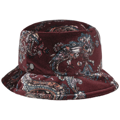 Paisley Velvet Bucket Stoffen Hoed by Lierys