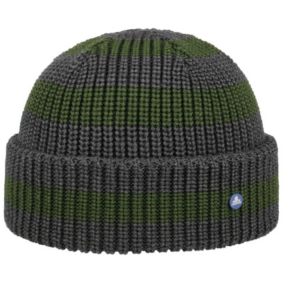 Twotone Stripes Beanie Muts by Hammaburg