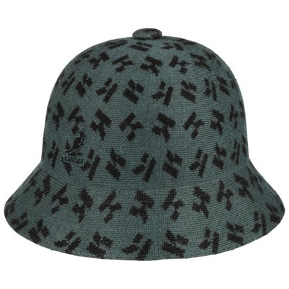 Square K Casual Stoffen Hoed by Kangol