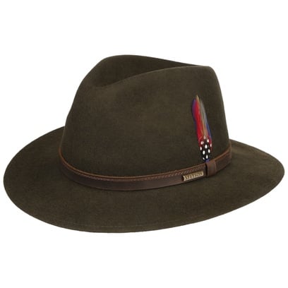 Lescott Traveller Wollen Hoed by Stetson