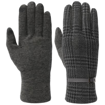 Houndstooth Vingerhandschoenen by Lipodo