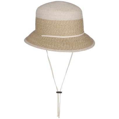 Twotone Stoffen Hoed met UV-Bescherming by Mayser