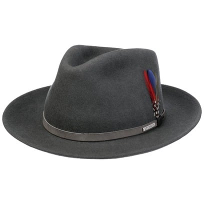 Vellacott Fedora Wollen Hoed by Stetson