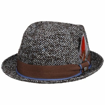 Bertonico Herringbone Player Wollen Hoed by Lierys