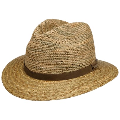 Cowboy Hat Chapeau En Feutre De Laille Traveller Pour Homme - Fabriqué En Italie - Bandeau Cuir - Casual Toutes Saisons Chapeau Bandeau Cuir Made In Italy