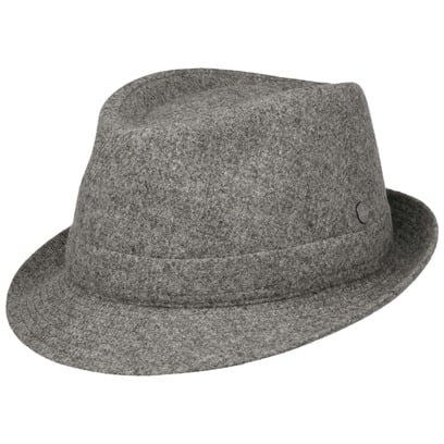 Shetland Wool Trilby Wollen Hoed by Lierys