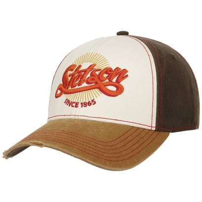 Cotton Vintage Baseballpet by Stetson