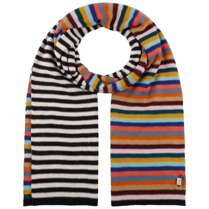 Colour Stripes Wollen Sjaal by bedacht