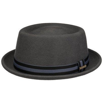 Tenverson Pork Pie Wollen Hoed by Stetson