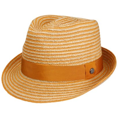 Light Twotone Trilby Strohoed by Lierys
