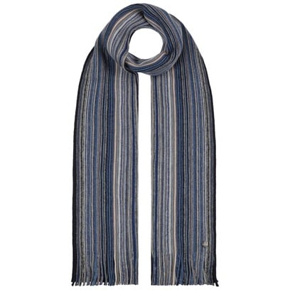 Colour Stripes Wollen Sjaal by Lierys