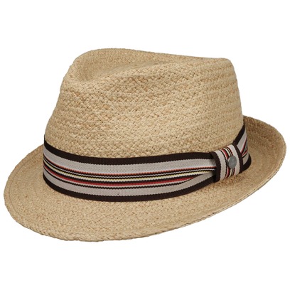 Belrivo Trilby Raffia Hoed by Lierys