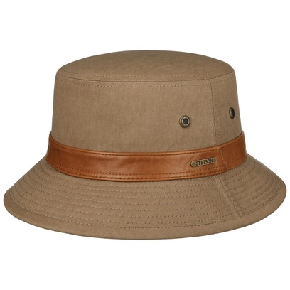 Chino Twill Bucket Stoffen Hoed by Stetson