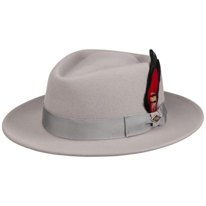 Jayburgh Fedora LiteFelt Wollen Hoed by JJ Hats