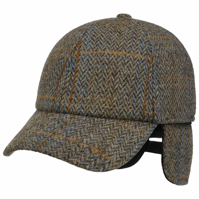 6 Panel Mélange Flat Cap by Lipodo - 32,95