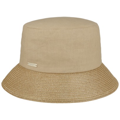 Braided Brim Bucket Dameshoed by Seeberger
