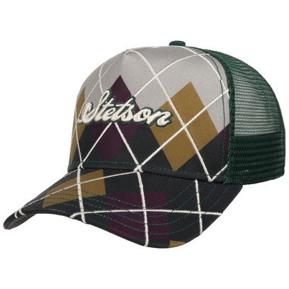 Argyle Check Trucker Pet by Stetson