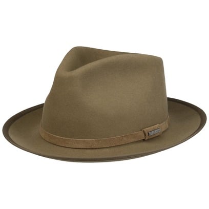 Tascona Fedora Wollen Hoed by Stetson