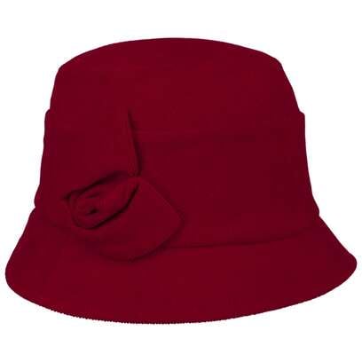 Fine Corduroy Cloche Hoed by Seeberger